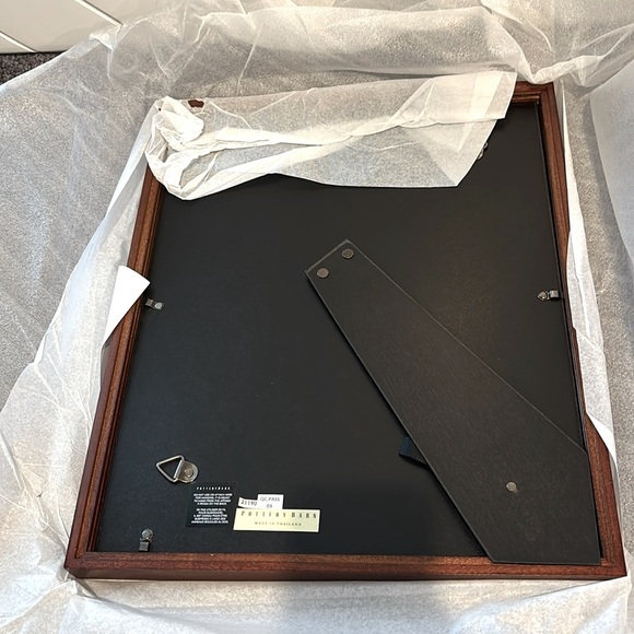 Pottery Barn Wood Gallery Oversized Mat Frame 8x10 in Espresso Brown New In Box! - Picture 7 of 14